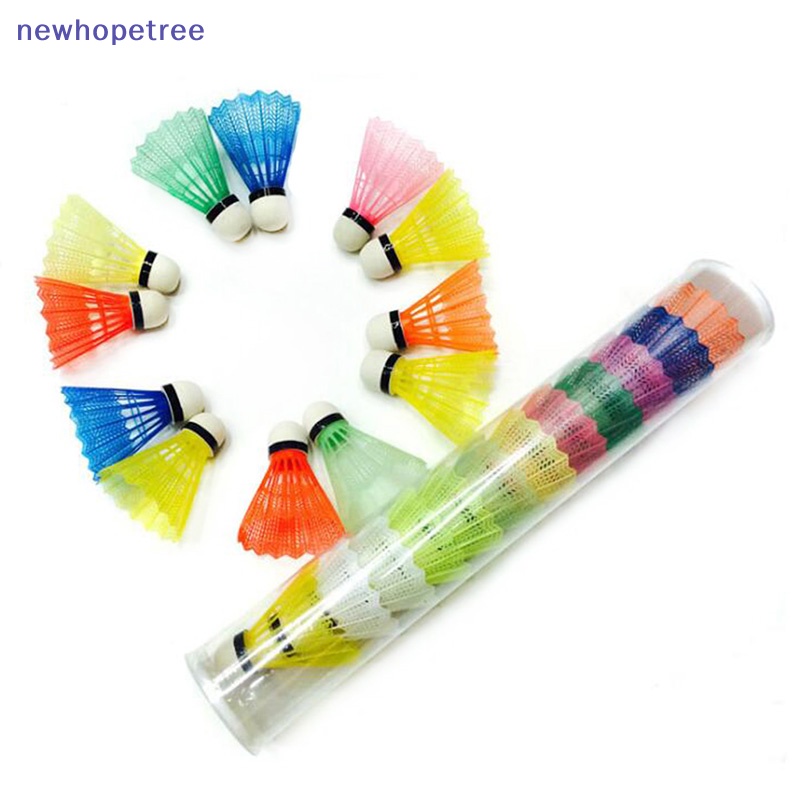 Ntvn Set 12 Quả Cầu Lông Nhiều Màu Sắc Chất Lượng Cao