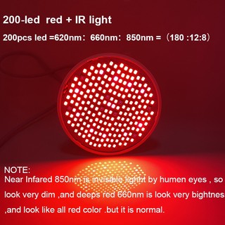 Bóng Đèn led Đỏ e27 660nm 850nm ir Hỗ Trợ Nuôi Dưỡng Da Toàn Thân f1vn