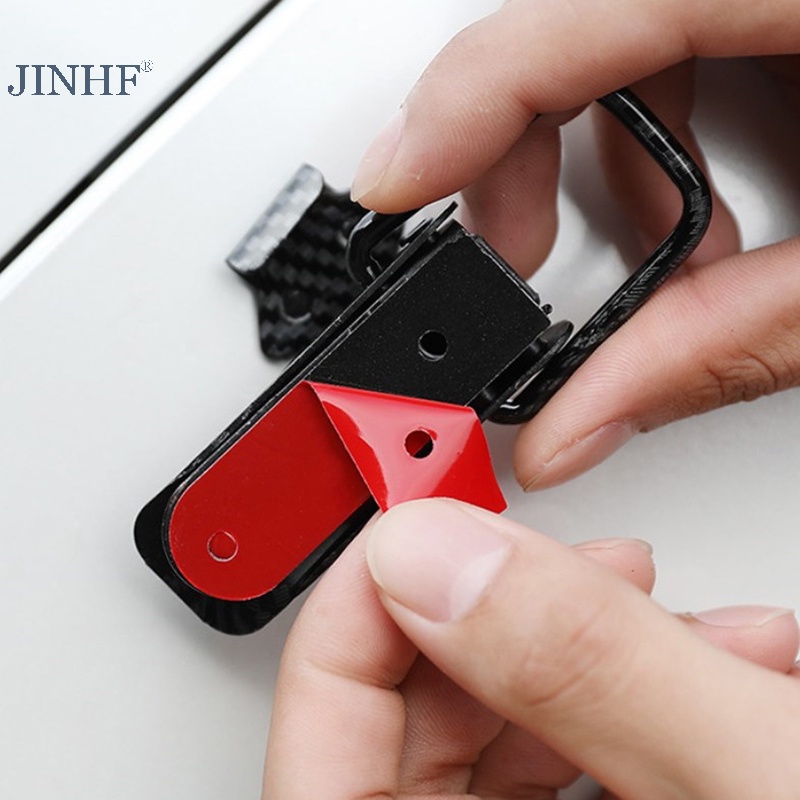 Jinhf Set 2 Kẹp Khóa Thanh Cản Xe Hơi Tháo Lắp Nhanh Tiện Lợi