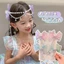 Kẹp Tóc Nơ Tua Rua Kiểu Công Chúa Xinh Xắn Cho Bé Gái