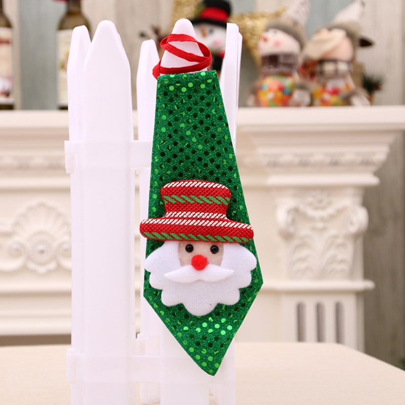 8in Party Tie Christmas Costume Novelty  for Toddler Holiday Party Supply