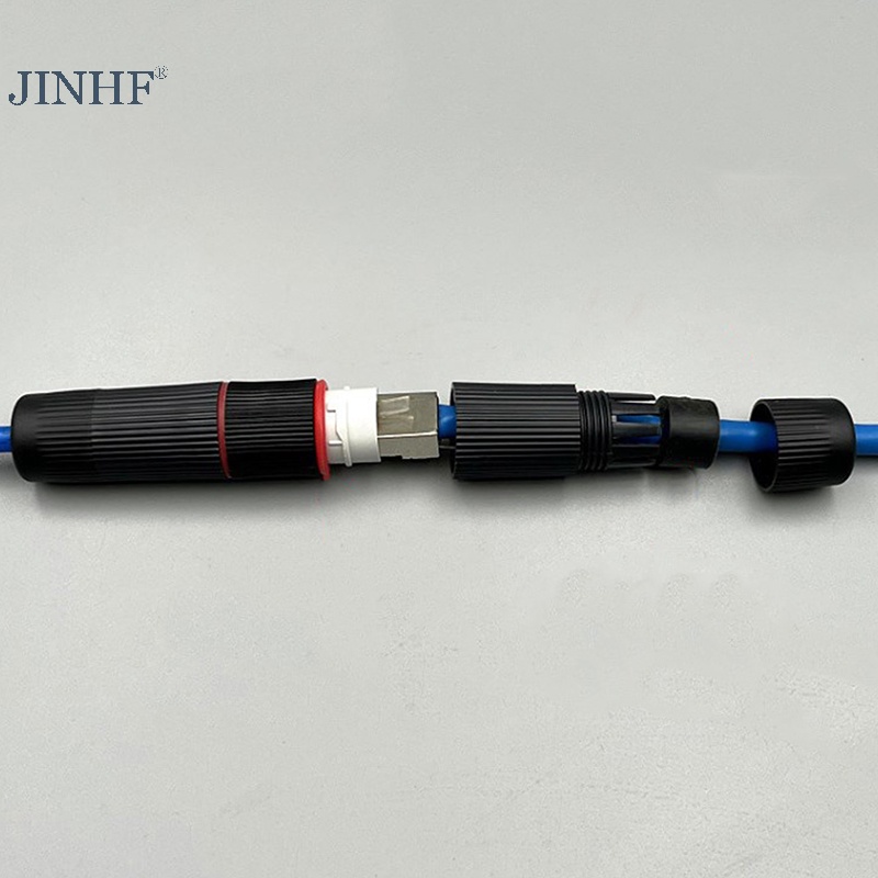 1 Đầu Nối Mạng Lan rj45 ethernet Chống Nước ip67