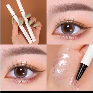 Bút kẻ mắt, bút nhũ mắt bạc kim tuyến lấp lánh bắt sáng nội địa trung