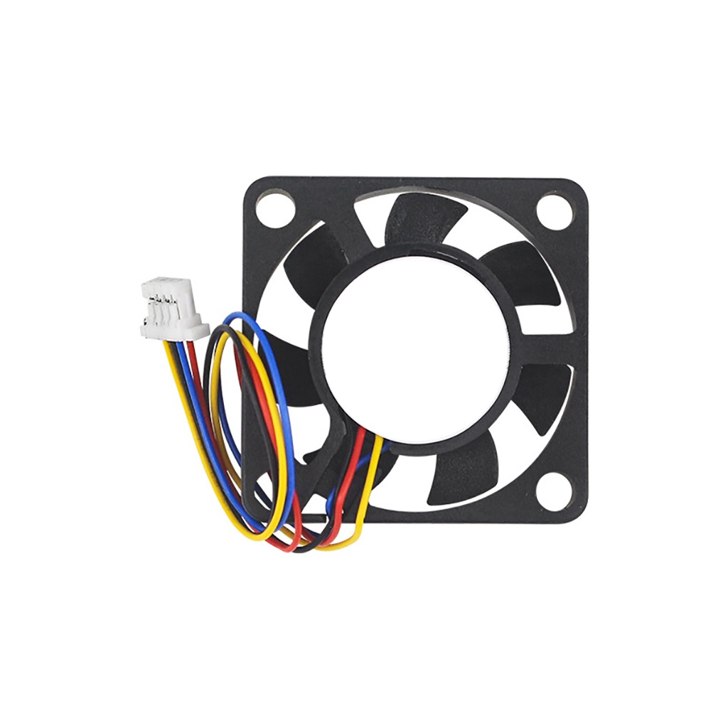 Quạt Tản Nhiệt Không Chổi Than DC5V 4Pin Cho Raspberry Pi 5 PWM 30x30x7mm Với Đầu Nối 4-pin JST Pi5