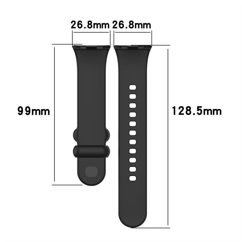 Xiaomi Smart Band 8 9 Pro Redmi Watch 4 dây đeo thay thế thể thao silicone mềm, nhiều màu, vòng tay cổ tay
