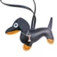 Pealike Phong Cách Dachshund Móc Khóa Quyến Rũ Chắc Chắn Da PU Móc Khóa Mặt Dây Chuyền Phụ Kiện Cho Túi Và Chìa Khóa Lựa Chọn