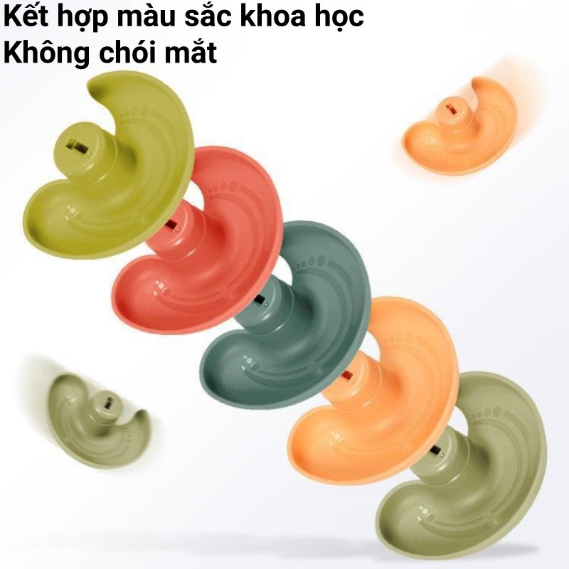 Bé Xoay Theo Dõi Xếp Chồng Montessori CánBóng ThápĐồ Chơi,Tháp Xoay Theo Dõi Bộ Đồ Chơi, Đồ Chơi Bóng Cán