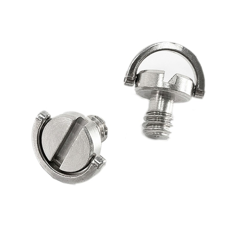 IOR Gói 2 Vít Camera Phát Hành Nhanh Bằng Thép Không Gỉ Cho Vòng Cổ Ống Kính Chân Máy