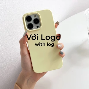 Sữa / Vàng bảo hiểm toàn diện cho iPhone 17 / 16 / 15 / 14 / 13 / 12 / 11 / Air / Pro Max Xs Max Xr 7P 8Plus mini Plus 7 8 6SP 6S Vỏ điện thoại silicon