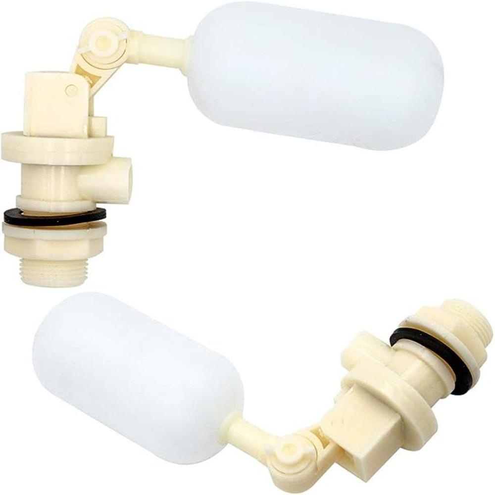 [Hàng về] Hộp đựng nước tự động NATURALHM, quả bóng nổi màu trắng bằng nhựa, đóng van phao nước 20mm gia súc