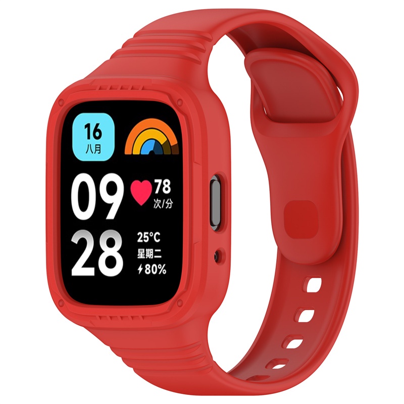 xiaomi redmi watch 3 active Dây Đeo Silicon Thay Thế Chất Lượng Cao Cho Đồng Hồ Thông Minh xiaomi redmi watch 3 ốp dây đeo