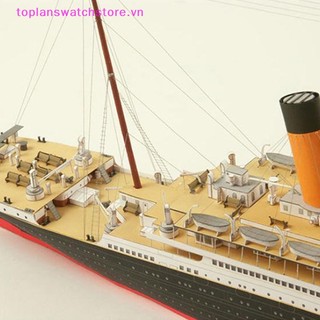 Toplanswatchstore Mô Hình Tàu titanic 3d Bằng Giấy Tỉ Lệ 1: 400