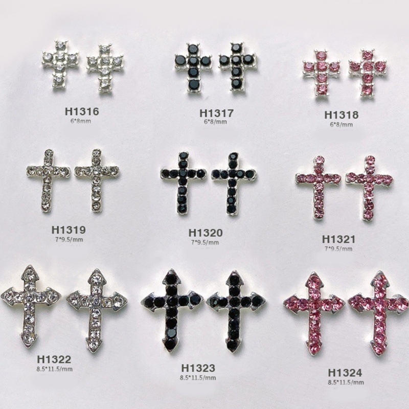 Set 10 Phụ Kiện Trang Trí Móng Tay 3d charms