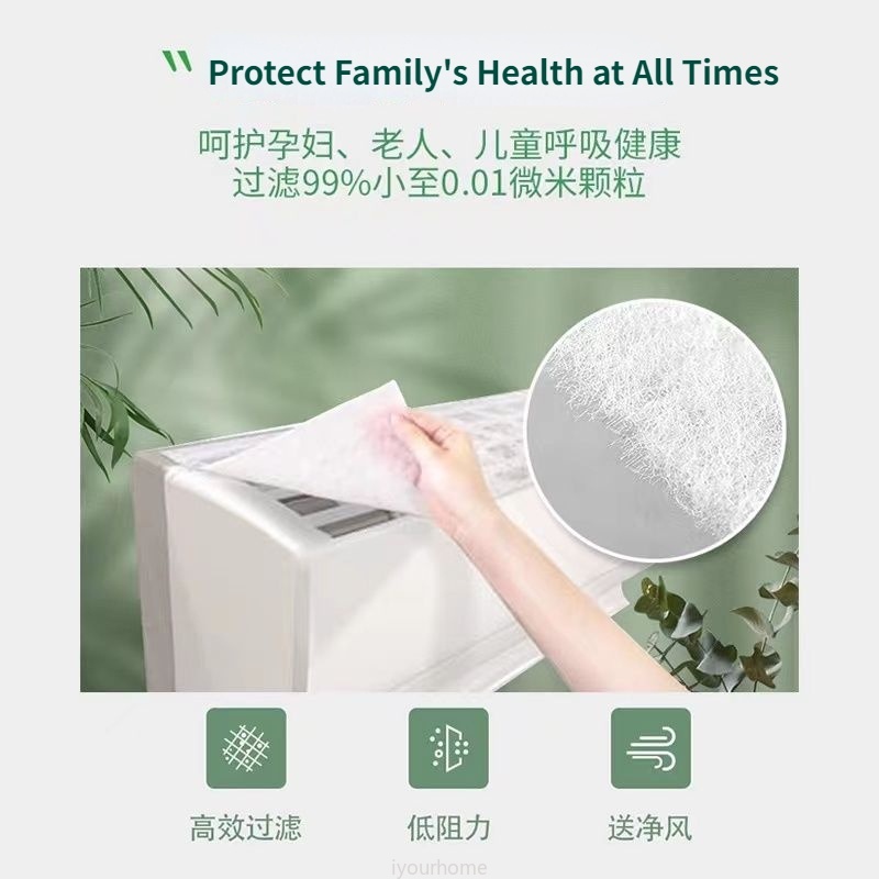 Bộ 5 Tấm Lọc cotton Thông Dụng Cho Máy Điều Hòa