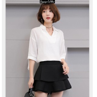 Chân váy bigsize, Chân váy xếp ly bigsize xinh xắn mặc đi chơi đi học thoải mái phong cách đơn giản xinh  CV9