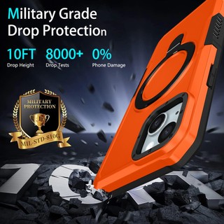 Dành Cho iPhone 6 7 8 Plus SE 2020 / 2022 Ốp điện thoại Có Giá Đỡ Nhẫn PC Cứng Mặt Sau Mềm TPU Edge Quân Sự Cấp Chống Rơi Chống Sốc Mỏng Bao