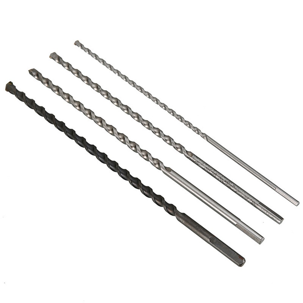 Mũi Khoan Bê Tông Dài 300mm Trục Tam Giác 6 8 10 12 16mm Chuyên Dụng