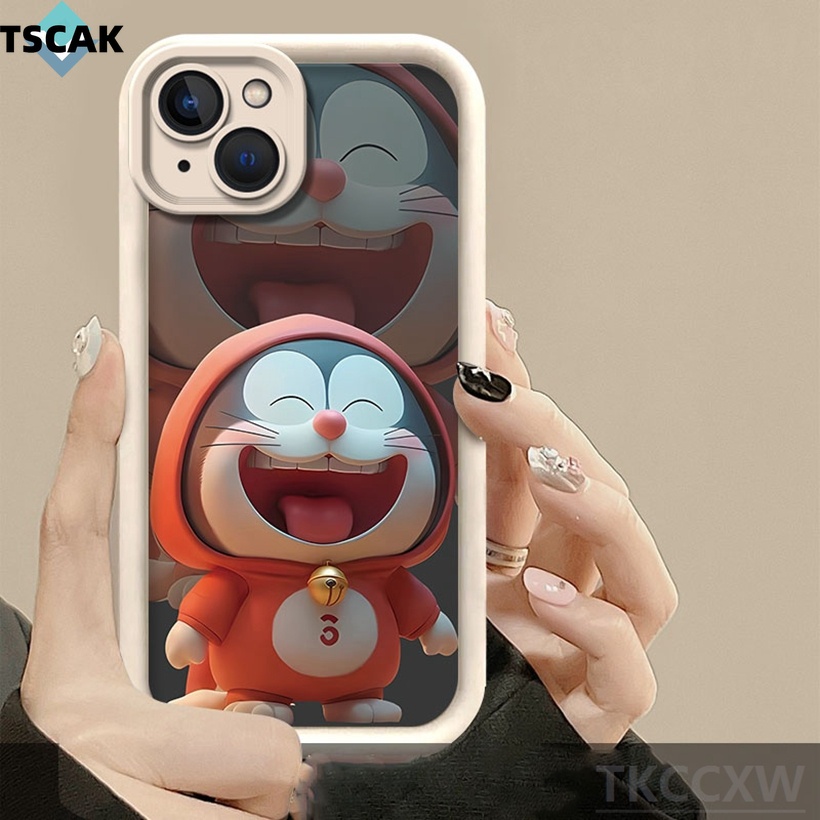 Dễ Thương Ốp Điện Thoại Mềm Chống Rơi Họa Tiết doraemon Hoạt Hình Cho iphone 12 11 pro max x xr xs max