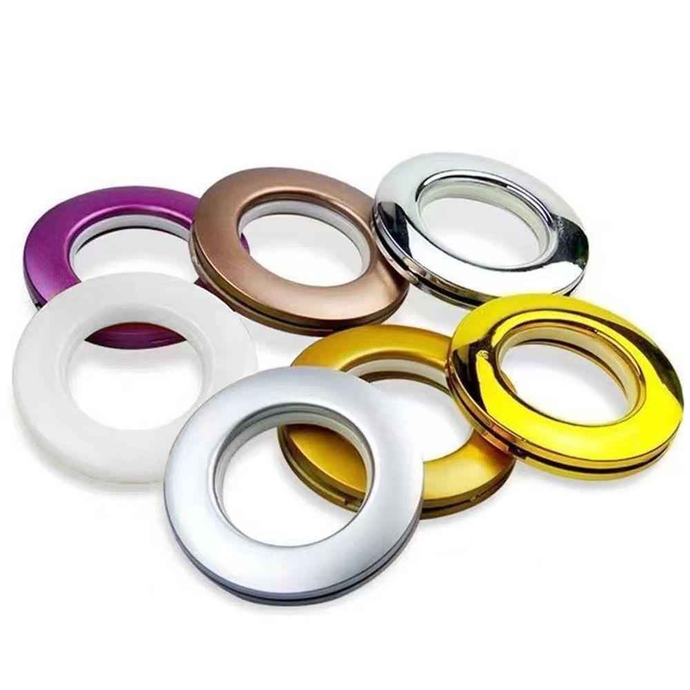 YMIFI Rèm Cửa Vòng, Treo Tắt Tiếng Rèm Grommet, Nhựa Treo Rèm Vòng Phòng Tắm