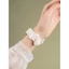 Ice Silk Co Giãn Scrunchie Dây Đeo Cho Samsung Galaxy Fit 3 Vòng Tay Thông Minh Slim Girl Loop Band Galaxy Fit 3 Đồng Hồ Đeo Tay