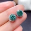 ⭐ Chính Hãng Bông Tai Bạc Đính Kim Cương Toàn Diện Sáng Tạo Nhiều Màu Sắc ice chalcedony jasper classy Cho Nữ