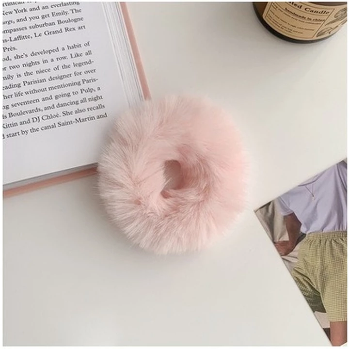 PVN62409 Set 2 Dây buộc tóc scrunchies, đồ cột tóc dây buộc tóc scrunchies – 7