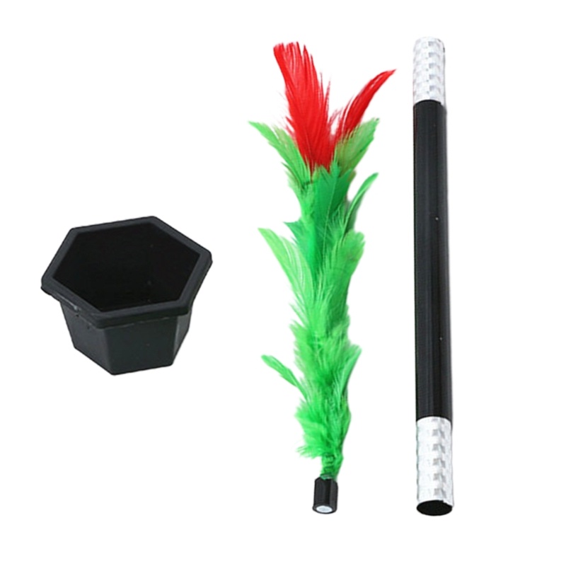 BTM Magic Stick to Flower Magician Đạo cụ Magic Trick Toy Show Performances Đạo cụ