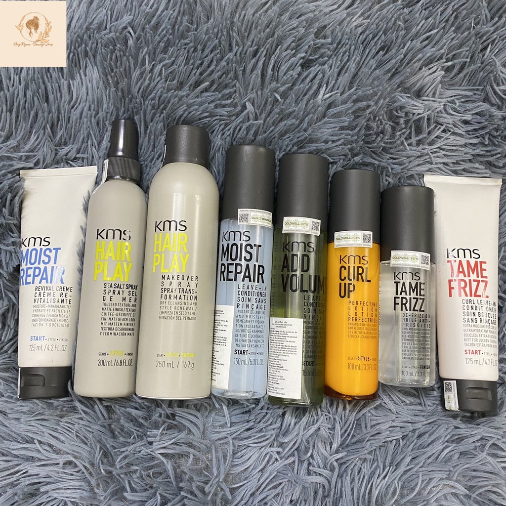 Xịt muối biển KMS Goldwell Hair Play Sea Salt Spray 200ml 2024 Shopee