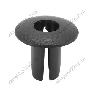 50x Nhựa Đinh Tán Xe Đạp Fairing Viền Bảng Điều Khiển Kẹp 6 Mm Cho Xe Honda Yamaha Đen