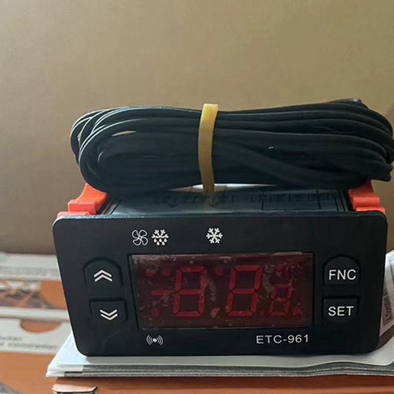 Etc-961 Bộ Điều Khiển Nhiệt Độ Nhiệt Độ Điều Khiển Độ Ẩm Nhiệt Kế Máy Đo Độ Ẩm Báo Động Lạnh 220V Cảm Biến NTC