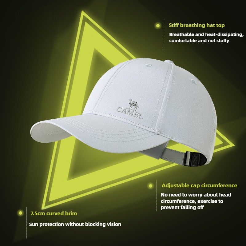 Ảnh Camel CROWN Mũ Bóng Chày Thể Thao Mũ Chống Nắng Leo Núi Đi Bộ Đường Dài Chống Tia Cực tím Mũ Mỏ Vịt 1