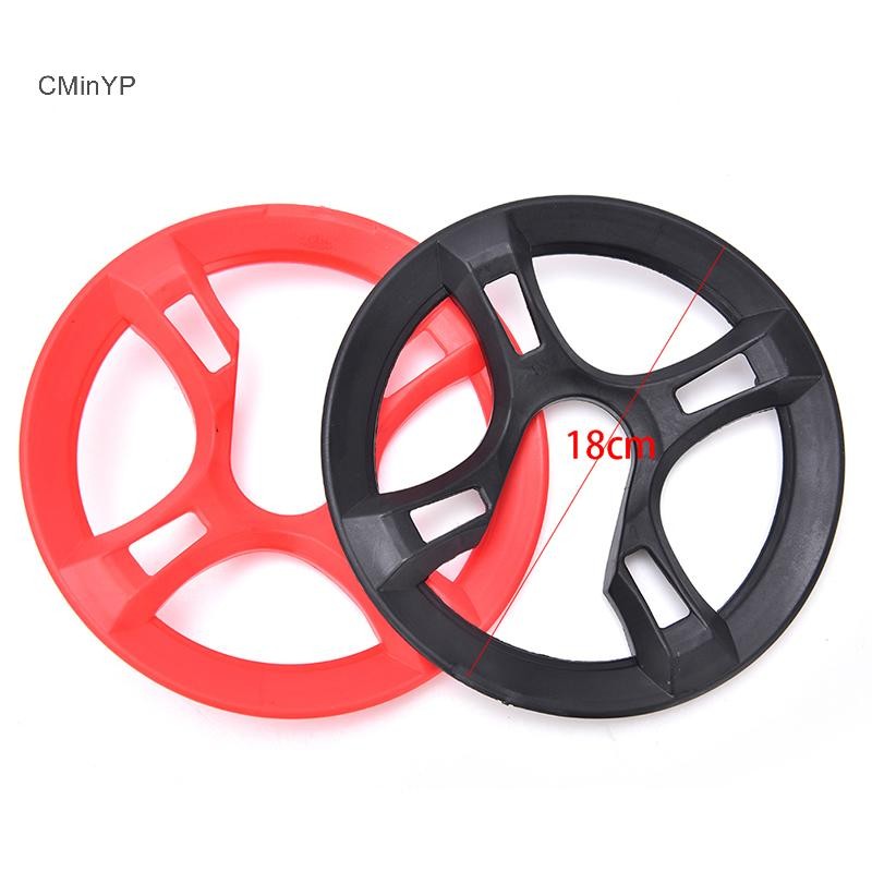 Cminyp Xích Xe Đạp Bánh Xe Tấm Nhựa Bảo Vệ Xoay Quay Bảo Vệ Vinh Quang