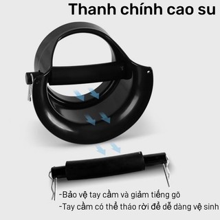 Hộp Đập Bã Cà Phê Dạng Đứng Ống Tròn Cao, Thùng đựng bã cà phê đứng, Cho Nhà Bếp Gia Đình Và Nhà Hàng