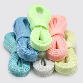 Dây Giày Thể Thao Vải canvas Màu Sắc Phản Quang Phát Sáng Trong Đêm