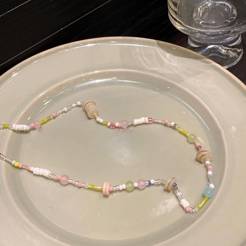 Coo Vòng Cổ choker Hạt Nhiều Màu Sắc Chất Liệu resin Thích Hợp Mặc Hàng Ngày