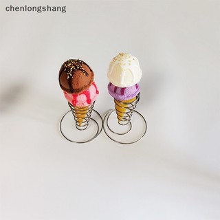 Chenlongshang 1 Giá Đỡ Kem Ốc Quế Kiểu Pháp Bằng Thép Không Gỉ