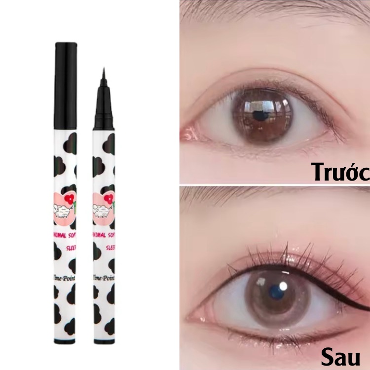 Bút Kẻ Mắt Nước, Bọng Mắt Huyền Dưới Time Point Cừu Cực Mịn Siêu Xinh Quá Nhẹ 0.01mm