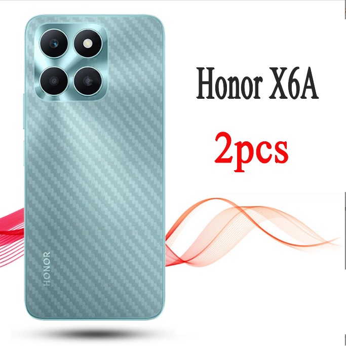 Huawei Honor X6A Carbon Back Film cho Honor X7A X8A X9A Nhãn dán phía sau bằng sợi carbon Phim bảo vệ sợi carbon