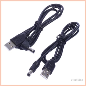 1m USB to DC5.5 x 2.1mm Charging Cable for Electronic Piano LED Light Power Cord