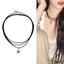 XGB Dây Buộc Lên Ngôi Sao Mặt Dây Chuyền Vòng Cổ Cho Nữ Sao Biển Mặt Dây Chuyền Choker Y2K Trang Sức