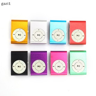[gazi1] Kẹp máy nghe nhạc MP3 di động USB Hỗ trợ 32GB Thẻ Micro TF Tai nghe Boutique
