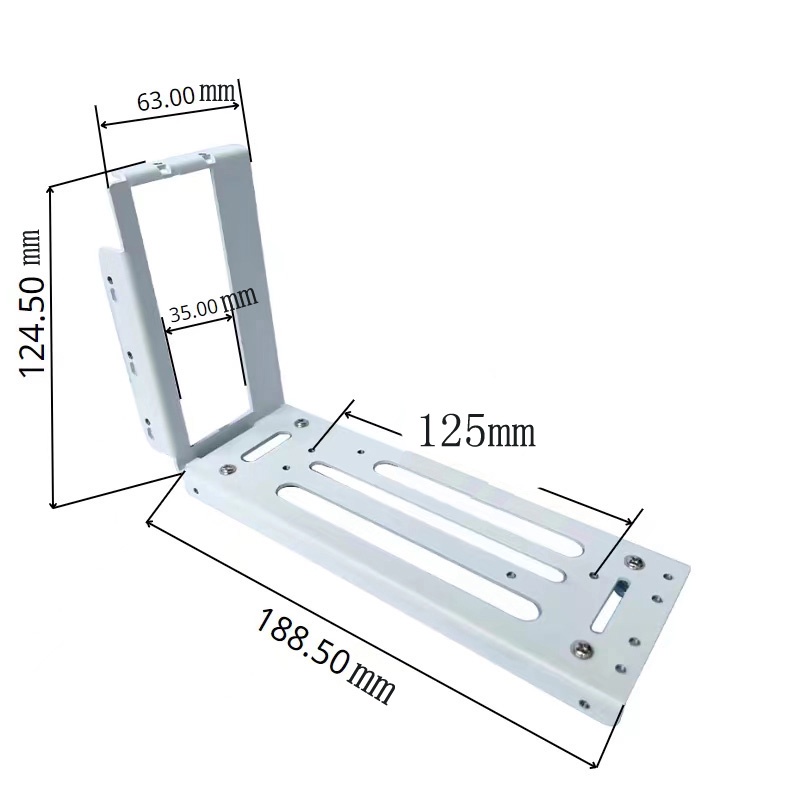 Jmt Đế Kim Loại + Khung acrylic Đựng card Đồ Họa Cho oculink pc Ốp