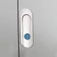 Khóa cửa cơ WOODNEST, Khóa hộp thư cửa phần cứng bằng hợp kim nhôm, Cơ đa chức năng có hộp tủ chìa khóa Hộp thư tủ