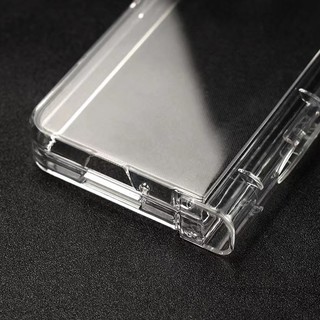 Ốp điện thoại Samsung Galaxy Z Fold 7 6 5 4 3 5g có khe cắm bút s bản lề vỏ nhựa trong suốt B03