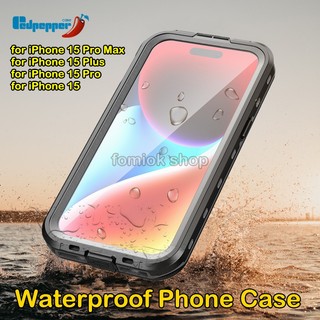 ốp 15 promax lưng chống nước Outdoor IP68 Waterproof Swimming Diving Phone Case Cover for iPhone 15 ProMax 14 Pro Max iphone15 Plus Magnetic Cases