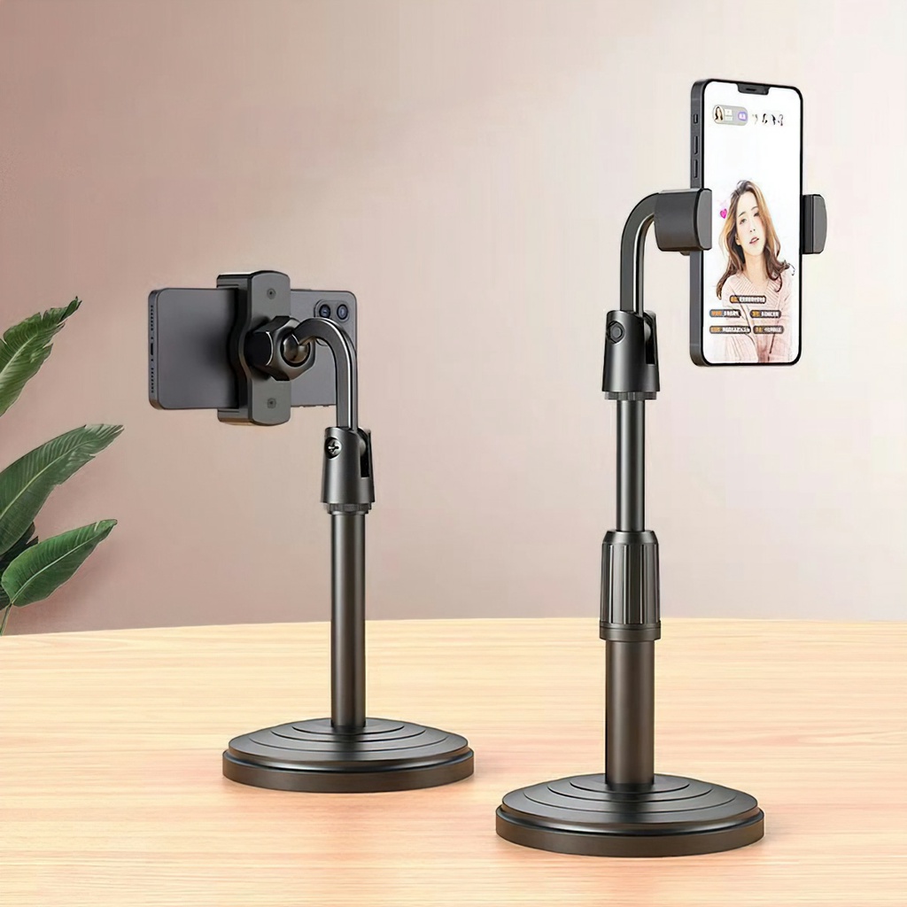 Giá Đỡ Điện Thoại livestream xem video Ổn Định Xoay 360 Độ dùng để Quay Phim Ghi Hình Đa