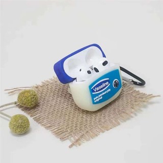 Mới Vỏ Bảo Vệ Hộp Sạc Tai Nghe airpods pro 1 2 3 1 2 Bằng Silicon Họa Tiết Hoạt Hình vaseline Dễ Thương
