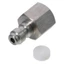 NOTE1 Bộ chuyển đổi phích cắm kết nối nhanh 8mm, Sợi nữ 1 / 8 NPT, Phụ kiện sạc bóng sơn PCP bằng thép không gỉ bền bỉ có niêm phong Vòng chữ O