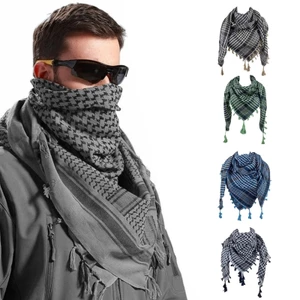 OXXGGKAO Khăn Shemagh Keffiyeh Palestine Khăn Choàng Nam Nữ Khăn Choàng Quấn Shemagh Khăn