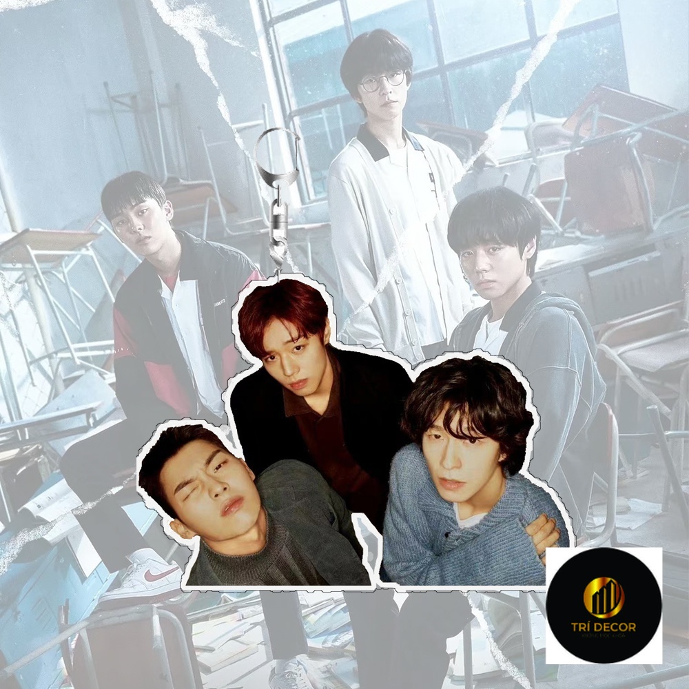 Móc Khóa Acrylic Hình Nhân Vật Trong Phim Hero Class 1 PARK JI HOON Choi Hyun
